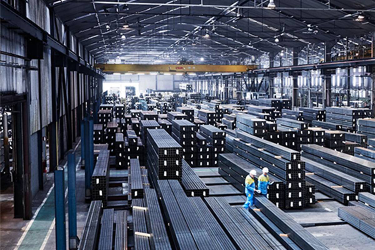 UMCO metal inventory — sections and plates